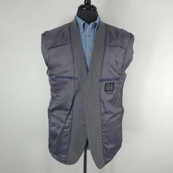 Jos. A. Bank Gray Wool Sport Coat - Picture 4 of 16